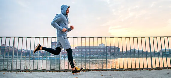 Courir en plein air